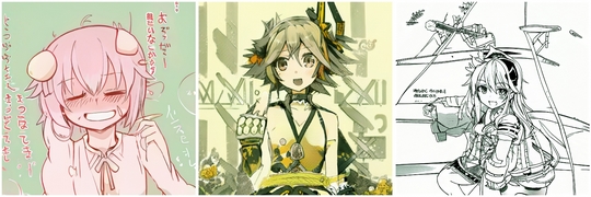 AIが生成したアニメ画